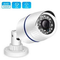 가게CCTV 강아지 홈캠 홈 실외 현관 문 농막 CCTV ANBIUX AHD 아날로그 카메라 야외 2MP 고화질 감시 적외선 1080P 보안 방수, PAL_1080P | 6mm