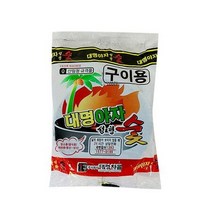 캠핑 낚시 대명 야자 성형 숯 착화탄 구이용, 야자숯1개