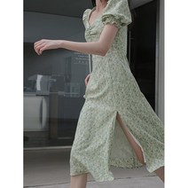꽃무늬원피스 상견례옷차림 결혼식하객룩 키작녀 청 트렌치 원피스 아나운서 아이유 서른아홉손예진옷 신사와아가씨조사라옷 45