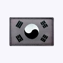 자체브랜드 태극기 국방 - 군인가방 패치 와펜