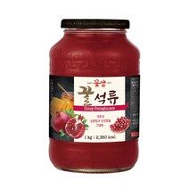 꽃샘 전통차 꽃샘 꿀석류차 1kg x 2개
