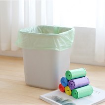 다번다 일회용 롤비닐봉지 20매 45cm 43cm 분리수거봉지 재활용비닐봉지 다용도 비닐봉투, 파랑