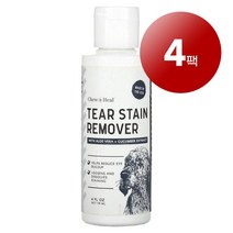 리암마켓 Chew + Heal 츄 힐 강아지용 눈물 자국 제거제 118ml 1팩, 4팩