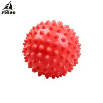 토구 트라택 fdbro 7cm pvc 발바닥 고슴도치 감각 훈련 그립 공 휴대용 물리 치료 공 피트니스 pvc 손 마사지 공 무료 포스트, 오렌지