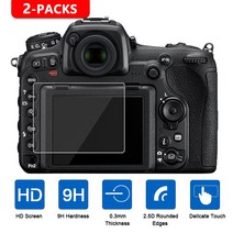 2Pcs Nikon D7500 D7200 D7100 D5600 D5500 D5300 D3400 D3500 D850 D810 D800 D750 D610 D500 D5 유리, 없음