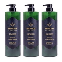 케라시스 그린 프로폴리스 두피 클렌징 샴푸 1000ml X3개, 1개