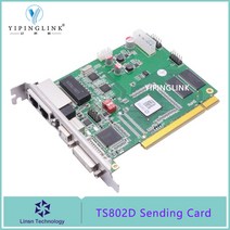 디스플레이 스크린 linsn 보내는 카드 ts802d 컨트롤러 실내 및 실외 led 비디오 월 컨트롤러 p2.5 p3 p4 p5 p6 p8 p10 led 디스플레이 드라이버