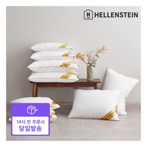 [헬렌스타인] ★롯데단독 구성&특가★ 3개 SET 다운필 베개 50x70 (2p+1p증정, 구성:다운필 낮은 베개(800g)