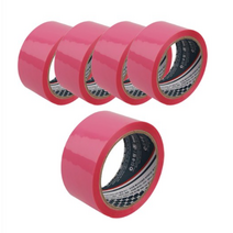 리드포미 컬러 박스 테이프, 분홍, 10개