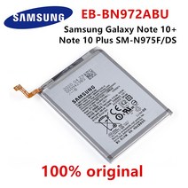어댑터 SAMSUNG 100% Orginal EB-BN972ABU 삼성 호환 Galaxy Note 10 Plus SM-N975F SM-N975DS 배터리 용 4300mAh