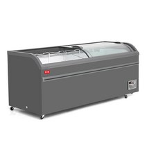 젓갈 평대 냉장고 쇼케이스 아이스크림 생선 냉동, 2m 700L  그레이