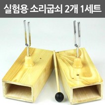 소리굽쇠 2P 과학 실험 쇠막대 진동 체험 방과후 재료 준비물 탐구 도구 연구 학습 실습 이해