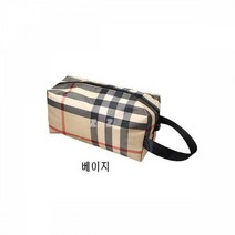 목욕가방 방수가방 목욕방수가방 남자목욕가방 목욕바구니 가방 남성목욕가방IS 굵은체크무늬 남성방수목, 블랙