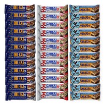 에너지 충전 에너지바 모음 36개 (초에너지바 x 12/에너지바 x 12/초단백질바 x 12) 다이어트 등산 운동, 1세트