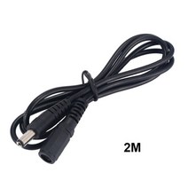 연장 케이블 DC12V 5.5*2.1mm 남성 여성 전원 코드 1M 2M 3M 5M DC 커넥터 LED 스트립 조명 어댑터 CCTV 카, 한개옵션1, 02 2M