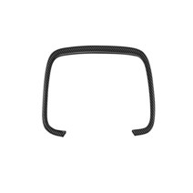 계기판 RHD For Toyota Sienta 2022 ABS carbonfiber Interior Instrument Panel Decoration Strip Cover S