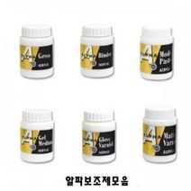 알파 유화 아크릴 보조제 모음 200ml 250ml 500ml / 젯소 모델링페이스트 바인더 겔미디엄 매트바니쉬 그로스바니쉬 리무버, 그로스바니쉬 500ml