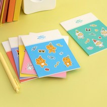 [문구조아] 카카오프렌즈 해피모먼트 A6 노트 세트 네오, 2개