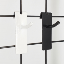 철망후크 철망걸이 25mm, 1개, 블랙