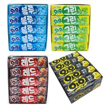 와우껌 와우풍선껌 소다 포도 콜라 블랙레몬 21gx15개입