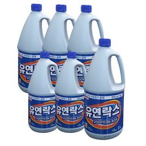 gham_락스 2리터 6통 유연락스 손잡이 막락스 업소 청소 청소용락스 업소용락스 업소락스 대용량세제 입주청소+ghvmakxm, 쪼아요팍!!, 쪼아요팍!!