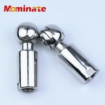 304 스테인리스 로터리 스프레이 볼 위생 암나사 CIP 탱크 청소 헤드 360 도 커버리지 워시 피팅 1/4 