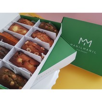 쌀 휘낭시에 ♡ 마닐마닐 ♡ 수제 쌀 디저트 구움과자 답례품 돌잔치 결혼식 명절 선물세트, 초코