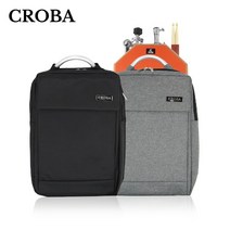 크로바 3세대 멀티백팩 CMBP-03 드럼연습패드 가방, 블랙