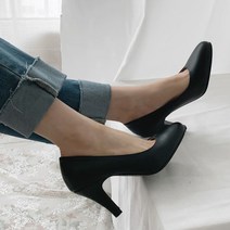 린제이 심플 베이직 클래식 속 가보시 2cm 직장인 오피스룩 정장 캐주얼 출근룩 코디 데일리 신발 높은굽 구두 하이힐 펌프스 10cm
