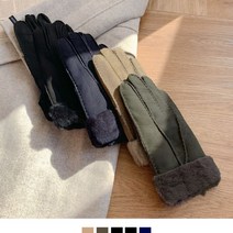 [메가쇼핑] 무스탕 양가죽 남자장갑 #1462Pick 겨울 방한용품
