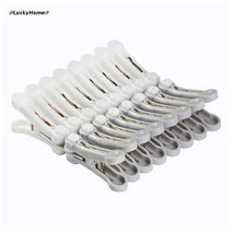 16pcs Traceless Clamps Chetspin 세탁 주최자 침대 시트 시트 클립 옷 핀 행거 해변 타월 클립