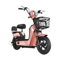 전동 스쿠터 전기 자전거 팻바이크 성인용 출퇴근 미니벨로, 로즈골드, 95km