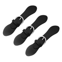 QDY 크래프트 재킷 코트용 빈티지 가죽 더플 버튼, 은