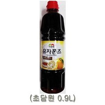 MDO1901 초담원 유자폰즈소스 0.9리터 액상소스 일본요리소스 가정용소스/간편액상소스/수입소스/액상소스, 1개, 0.9L