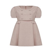 케네스레이디 (E637) 스퀘어넥 퍼프 플레어 원피스 EWOPLG1200