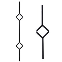 난간 단조동자 HN-02-2 12mm 각철