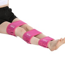 조정 가능한 성인 어린이 아름다움 다리 밴드 ox 유형 다리 교정 밴드 숙인 다리 무릎 외반 교정 자세 교정기, 분홍색