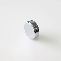 다보몰 다보헤드 황동평형(크롬) 19파이x6mm (내경M5) 장식볼트, 1개