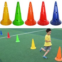 축구콘 고깔콘 축구꼬깔 허들콘 미니라바콘 반환점 접시콘, 멀티칼라콘(50x30)옐로우