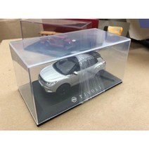 자동차다이캐스트 모형 수집 장식 자동차 합금 143 한국 쌍용 tivoli 실버 모델, a