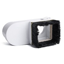 CNC 스핀들 밀링 머신 먼지 커버 브러시 모터 라우터 목공을위한 65mm/85mm/100mm/125mm 직경 집진기, 03 75mm Diameter