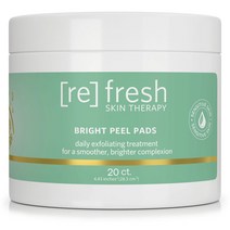 Refresh Skin Therapy 브라이트 필 패드, 20매입