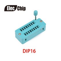 5pcs 14P 16P 18P 20P 24P 28P 40P 잠그는 좌석 IC 움직일 수있는 좌석 발판 통합 소켓 기초 시험, 02 DIP16