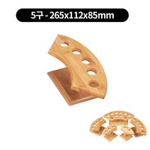 대나무마끼꽂이 김말이 6size, 5구