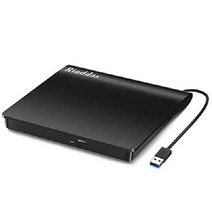 노트북용 외장 CD/DVD 드라이브 USB 3.0 플레이어 휴대용 CD DVD +/-RW 버너 ROM 리더 리라이터 라이터 디스크 복사기, USB 3.0 USB-A