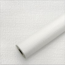 쿠셔니 벽지 폭 70cm 붙이는 스티커 접착식 단열 실크벽지, 화이트(격자무늬)