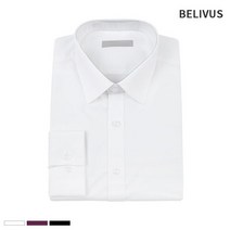 스콰즈 빌리버스 남자 셔츠 BSV038 무지 화이트 블랙 카라 남방
