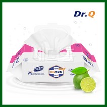 메디홈 - 닥터큐 프리미엄 빅엠보싱 물티슈 캡형(60매)