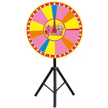 룰렛판 턴테이블 야유회 대형돌림판 게임, 직경 80cm + 브래킷 + 포인터