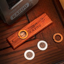 우드맨 카주 나무 카쥬 KAZOO 까주+핑거쉐이커 무료 증정+떨림막2개증정